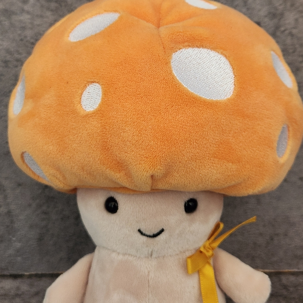 Jellycat Fun Guy Ozzie Mushroom Jellycat Retired Kidcore Nature Gifts Cuddle Fun - Picture 6 of 6